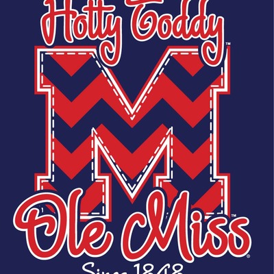 Ole miss "m" tee