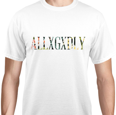 ALLXGXDLY floral tshirt