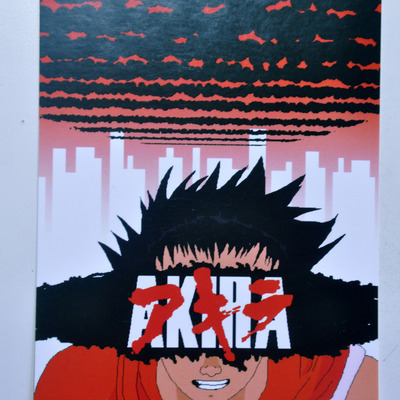 6" x 4" print akira