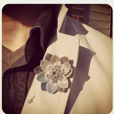 "petal to the metal" lapel pins