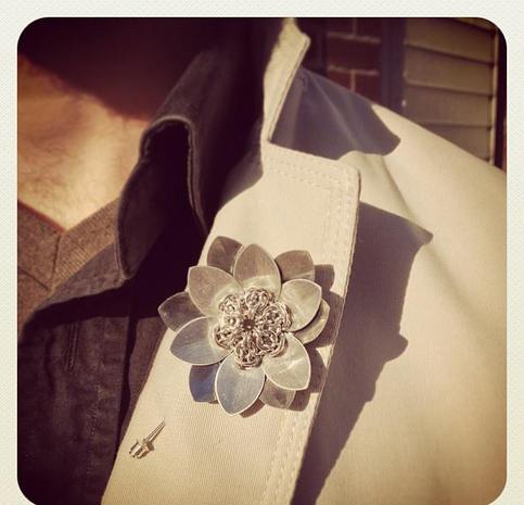 "Petal to the Metal" Lapel Pins