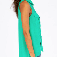 Pockets and Slits Top - Thumbnail 2