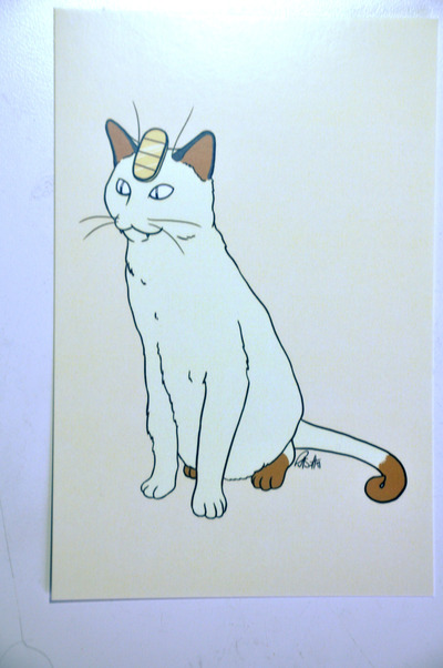 6" x 4" Print - Meowth (Pokemon)