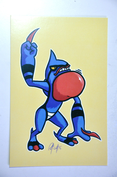 6" x 4" Print - Toxicroak (Pokemon)