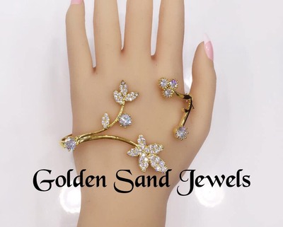 Paris gold plated handpiece