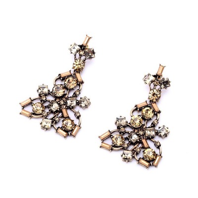 geometric Goddess  Earrings 