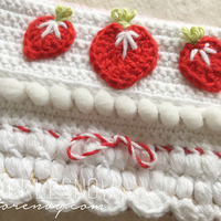 Strawberry Cake Tissue Holder - Thumbnail 1