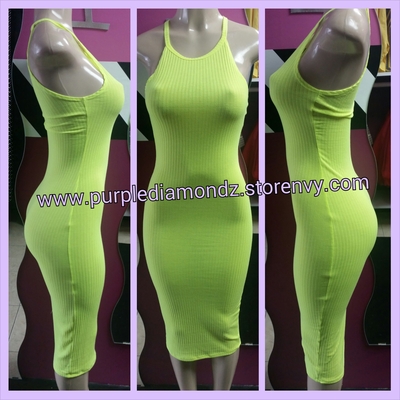 Summer neon dress