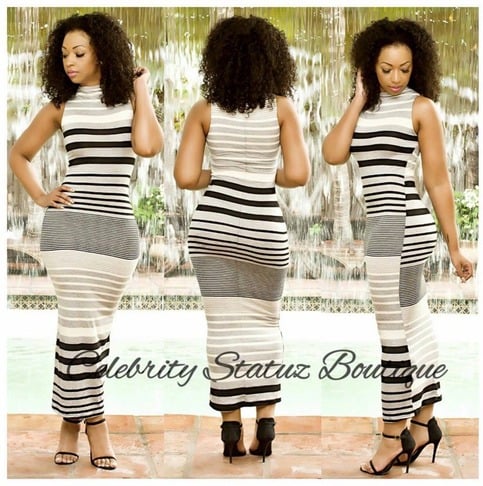 Mix of Stripes Maxi