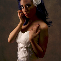 Christine Silk Organza Headpiece  - Thumbnail 4