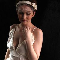 Agnes Birdcage Veil  - Thumbnail 4