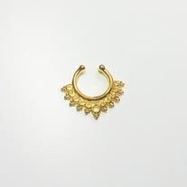 Aaliyah Faux Septum Ring (Gold)