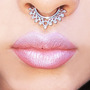 Aaliyah Faux Septum Ring (Silver) - Thumbnail 1