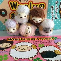 Wooly the sheep by Amuse Gift Present Plush Toy 8 cm - Thumbnail 1
