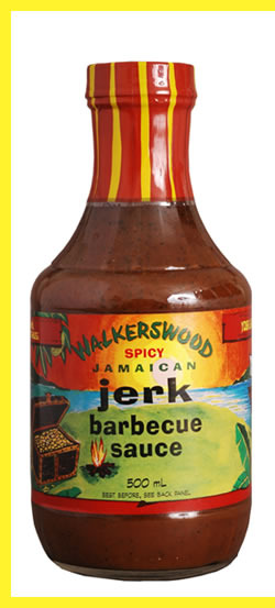 Walkers wood jerk bbq sauce 