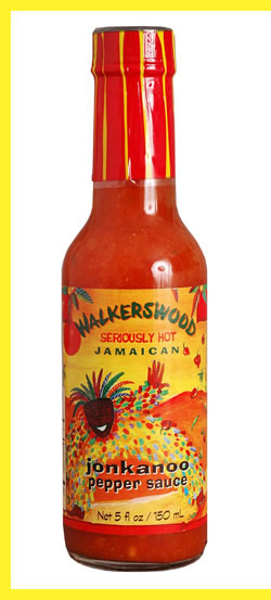 Walkers wood jonkanoo pepper sauce