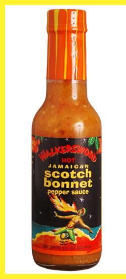 Walkers wood scotch bonnet pepper sauce 