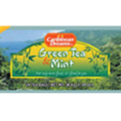 Caribbean dreams green tea & mint