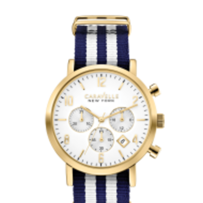 Men's caravelle ny by bulova wrist watch 44b107
