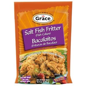 Grace saltfish fritter