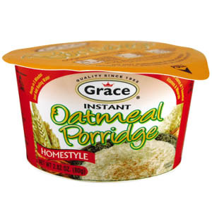 Grace oatmeal instant porridge mix