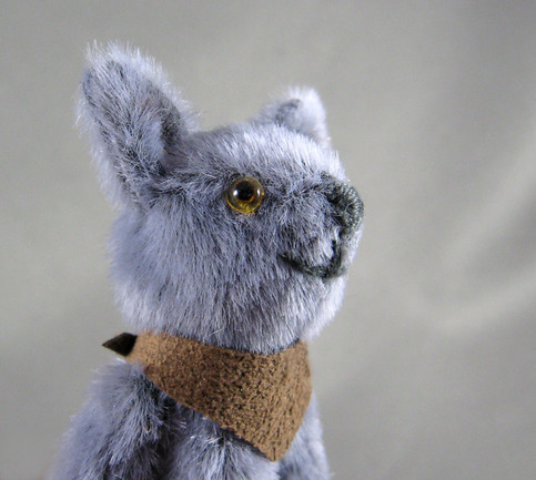 Miniature Cat - blue