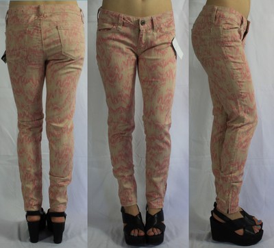 American Eagle Pink Design Denim - 2