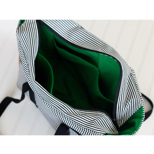 Stripe Diaper Bag - Thumbnail 1