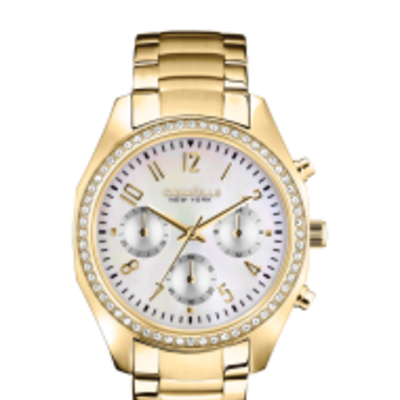 Ladies caravelle ny by bulova wrist watch 44l114
