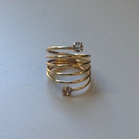 Spiral Midi Ring - Thumbnail 1