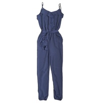 COLLECTIVE CONCEPTS Ruffle Crossover Jumpsuit