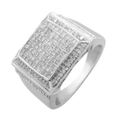 1.25ct 14kt white gold diamond ring