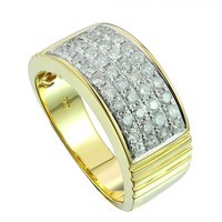 Men's Diamond Band-1.15CT - Thumbnail 2