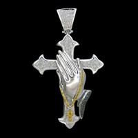 Diamond Cross - 0.65CT - Thumbnail 1