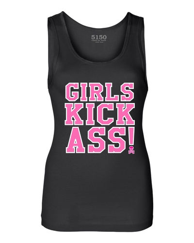GIRLS KICK ASS Ladies tank #2013