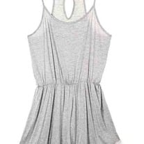 Grey Lace Trimmed Jumper 