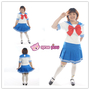 Daily Cosplay Sailor Moon Tsukino Usagi Sailor Seifuku Uniform Top/Skirt/Bow SP151734/5/6-2