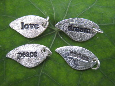 Leaf love, peace, dream, mom
