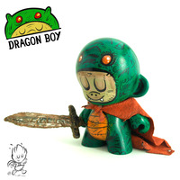 Dragon Boy custom 4" Munny - Thumbnail 1