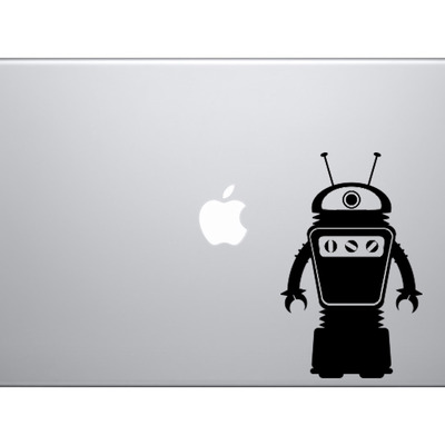 Space alien #7- scifi robot odyssey vintage extra terrestrial - vinyl decal for laptops, macbook, tablets and cars 