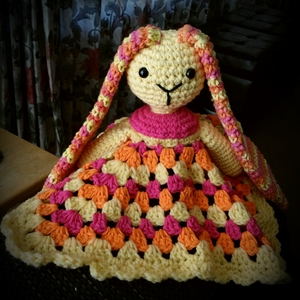 Bunny Lovey - crochet
