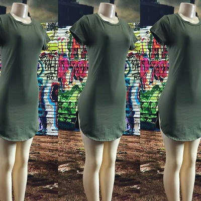 Hunter Green Boyfriend T-shirt