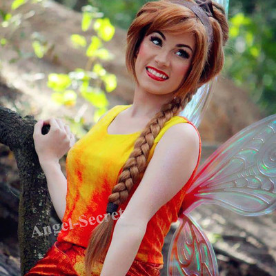P270 fawn fairy costume women cosplay disneyland