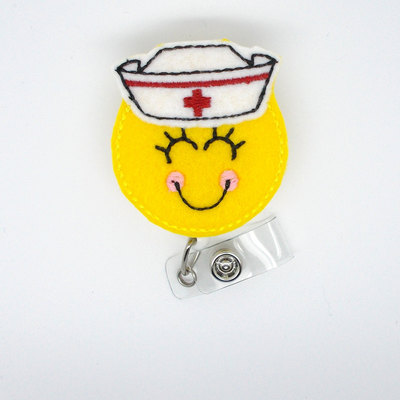Nora the nurse - badge reel - rn badge - nursing badge - nurse lanyard - nurse badge reel - registered nurse gift - pediatric nurse badge