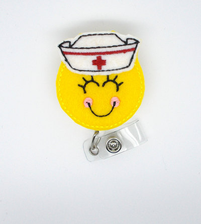 Nora the nurse - badge reel - rn badge - nursing badge - nurse lanyard - nurse badge reel - registered nurse gift - pediatric nurse badge