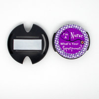I&#39;m a Nurse What&#39;s Your Superpower Lanyard Purple - Nurse Stethoscope Tag - RN Lanyard - Nurse Badge Holder - RN Badge - Name Tag Holder - Thumbnail 3