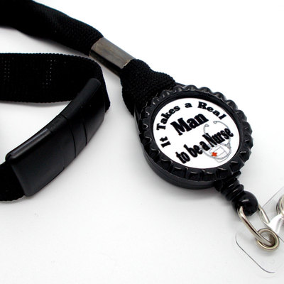 Male nurse - nursing id - nurse lanyard - rn lanyard - nurse badge holder - rn stethoscope tag - steth tag - nursing steth tag - nurse gift