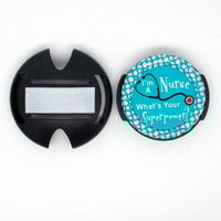 I&#39;m a Nurse What&#39;s Your Superpower Lanyard Blue - Nurse Lanyard - RN Lanyard - Nurse Stethoscope Tag - RN Steth Tag - ICU Nurse - Thumbnail 3