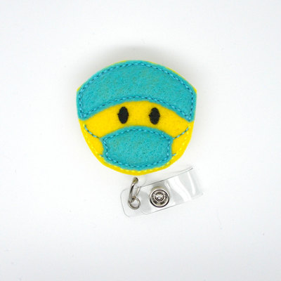 Sam the surgery nurse - badge reel - surgical technician badge - surgical tech badge - doctor badge reel - or badge reel - male nurse badge