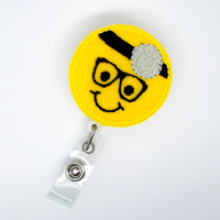 Dexter the Doctor - Badge Reel - MD Badge Holder - Doctor Badge - Medical Doctor Badge Clip - Physicians Assistant Badge - PA Badge - Thumbnail 1